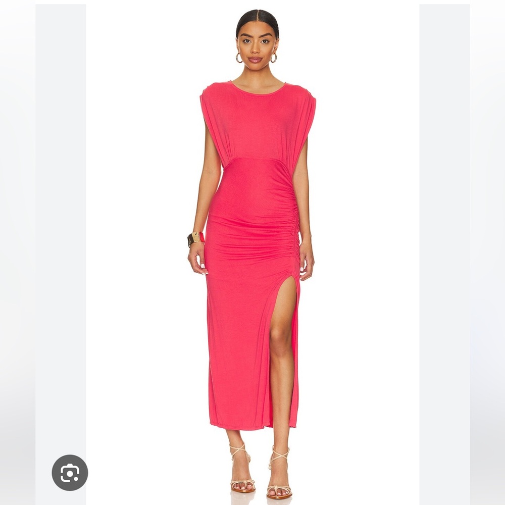 10. Free People $128 Lakeside Solid Midi Dress - Bella Rose